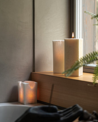 Bright Moon Square Pillar Candle