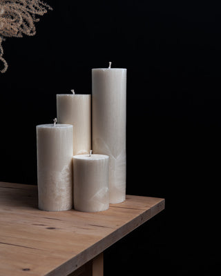 Bright Moon Luxury Pillar Candles